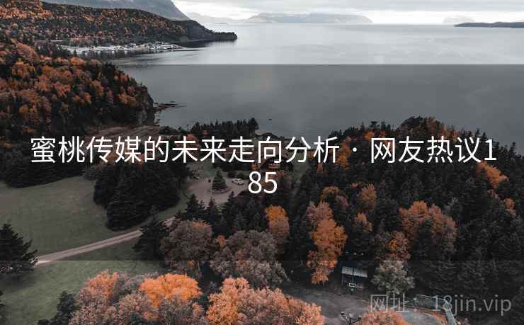 蜜桃传媒的未来走向分析 · 网友热议185