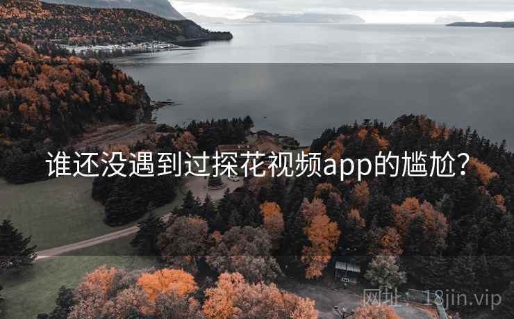 谁还没遇到过探花视频app的尴尬?